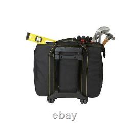 Rolling Hand Tool Box On Wheels Portable Rollaway Nylon Bag Case Storage