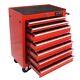 Rolling Lockable Tool Box Withwheels Tool Cart Storage Organizer Cabinet Garage