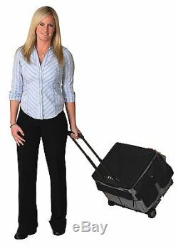 Rolling Tool Box Cart Organizer Storage Travel Portable Cabinet Bag Utility Work