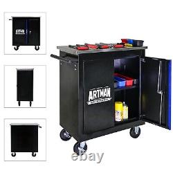 Rolling Tool Box Cart Tool Chest Tool Storage Cabinet Trolley Garage Repair Shop