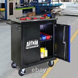 Rolling Tool Box Cart Tool Chest Tool Storage Cabinet Trolley Garage Repair Shop