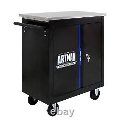 Rolling Tool Box Cart Tool Chest Tool Storage Cabinet Trolley Garage Repair Shop