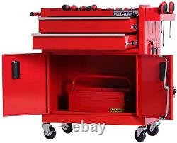 Rolling Tool Box Chest Organizer Utility Cart Storage Industrial Mechanics Autom