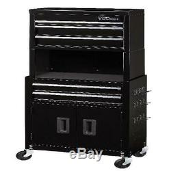 Rolling Tool Box Chest Storage Cabinet Combo Riser 20 Inch 5 Drawer Shop Garage