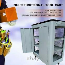 Rolling Tool Box Chest Storage Cabinet On Wheels Mechanic Garage Steel Tough NEW