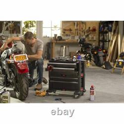 Rolling Tool Box Chest Storage Cabinet on Wheels Mechanic Garage 5-Drawer Wheel