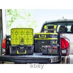 Rolling Tool Box Modular Storage System Impact Resistant Wide Telescoping Handle