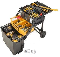 Rolling Tool Box Organizer Portable Workshop Wheeled Cart Storage Bin Cantilever