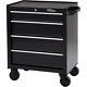 Rolling Tool Cabinet Box Steel Chest 4-drawer Toolbox Mechanics Storage Drawer