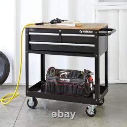 Rolling Tool Cabinet Storage Chest Box Garage Toolbox Organizer Drawer Husky