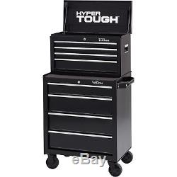 Rolling Tool Cabinet Storage Chest Box with Drawers Ball-Bearing Slides, 26W