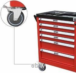 Rolling Tool Cart Cabinet Heavy Duty Roller Tool Organizer Storge Chest Garage S