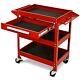 Rolling Tool Cart Storage Organizer Mechanic Cabinet With Drawer Toolbox