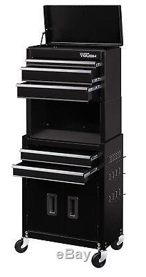 Rolling Tool Chest 20 Hyper Tough Upright Toolbox Cart Multiple Drawer Storage