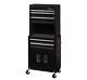 Rolling Tool Chest 20-in 5-drawer Cabinet Combo With Riser Box Storage Workshop