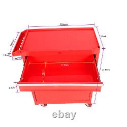 Rolling Tool Chest 5-Drawer Tool Box Organizer with Lockable Wheels&Sliding Drawer