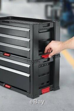 Rolling Tool Chest Box 5-Drawer Cabinet Tools Organizer Garage Storage Lockable