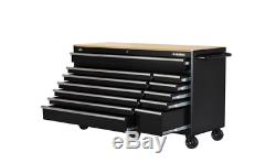 Rolling Tool Chest Box Workbench 12-Drawer Heavy-Duty Husky Storage contractor