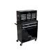 Rolling Tool Chest Cabinet Metal Storage Tool Box Organizer With 8-drawer & Wheels