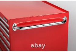 Rolling Tool Chest Cabinet Red Storage 6 Drawer X-Large Bottom Ball Bearing