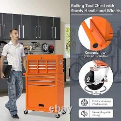 Rolling Tool Chest Tool Box Storage Cabinet Organizer for Garage Mechanics