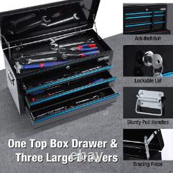Rolling Tool Chest With5 Drawers Sliding Metal Drawer Rolling Tool Storage Cabinet