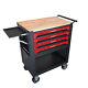 Rolling Tool Chest With 4-drawer Tool Box With Wheels Multifunctional Tool Cart