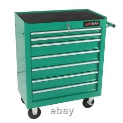 Rolling Tool Chest with 7-Drawer Tool Box with Wheels Multifunctional Tool Cart