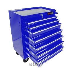Rolling Tool Chest with 7-Drawers Tool Box Tool Cart Mechanic Tool Storage Cabinet