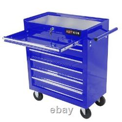 Rolling Tool Chest with 7-Drawers Tool Box Tool Cart Mechanic Tool Storage Cabinet