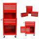Rolling Tool Chest With Wheel Lockable Tool Storage Side Cabinet Organizer Combo