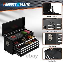 Rolling Tool Chest with Wheels 8-Drawer Storage Organizer 2 in 1 Tool Box Combo