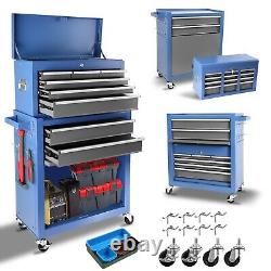 Rolling Tool Chest with Wheels 8 Drawers, Assembled Tool Cabinet Combo Workshop