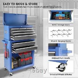 Rolling Tool Chest with Wheels 8 Drawers, Assembled Tool Cabinet Combo Workshop