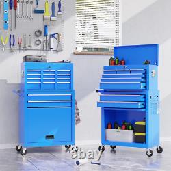 Rolling Tool Chest with Wheels 8 Drawers Storage Cabinet Organizer Tool Box