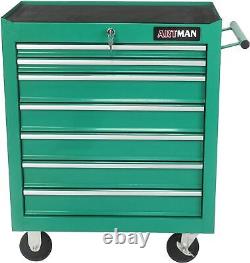 Rolling Tool Chest with7-Drawer Tool Box, Tool Storage Organizer Cabinet for Garage