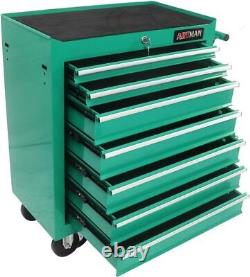 Rolling Tool Chest with7-Drawer Tool Box, Tool Storage Organizer Cabinet for Garage