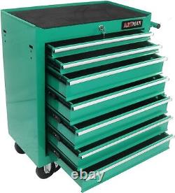 Rolling Tool Chest with7-Drawer Tool Box, Tool Storage Organizer Cabinet for Garage