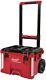Rolling Tool Storage Box Organizer 22 In. Wheels Mobile Stackable Packout System