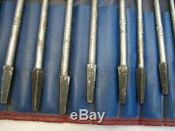 Russel Jennings Stanley # 101 Brace Auger Drill Bits Tool Box of the World Roll