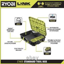 Ryobi Medium Tool Box Link Standard Tool Box Link Rolling Tool Box Link New
