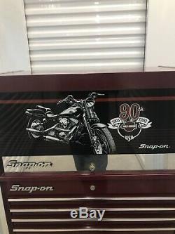 SNAP-ON HARLEY DAVIDSON 90TH ANNIVERSARY ROLLING TOOL BOX Best Offer