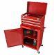Stalwart Rolling Portable Tool Box/chest With Detachable Top Free Shipping