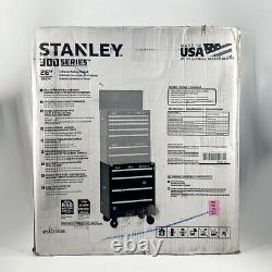 STANLEY 26 in. 4-Drawer Rolling Tool Chest STST22744BK