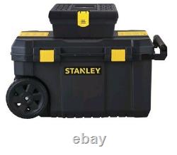 STANLEY STST61200 13 Gallon Rolling Chest + 13-Inch Tool Box A1A