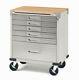 Seville Classics 20204 Ultrahd 6-drawer Rolling Cabinet, Silver Free Shipping