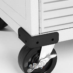 Seville Classics Heavy Duty XL 4-Drawer Rolling Cabinet Locking Tool Steel