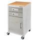 Seville Classics Ultrahd 2-drawer Rolling Storage Cabinet