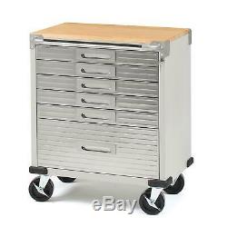 Seville Classics UltraHD 6 Drawer Rolling Cabinet! Graphite NEW