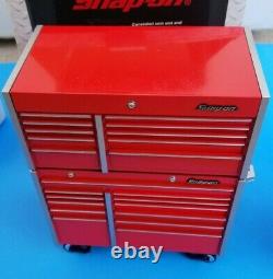 Snap On 1/8 Scale Rolling Cabinet withTop Chest Tool Box KRL 1201/1001 NEW